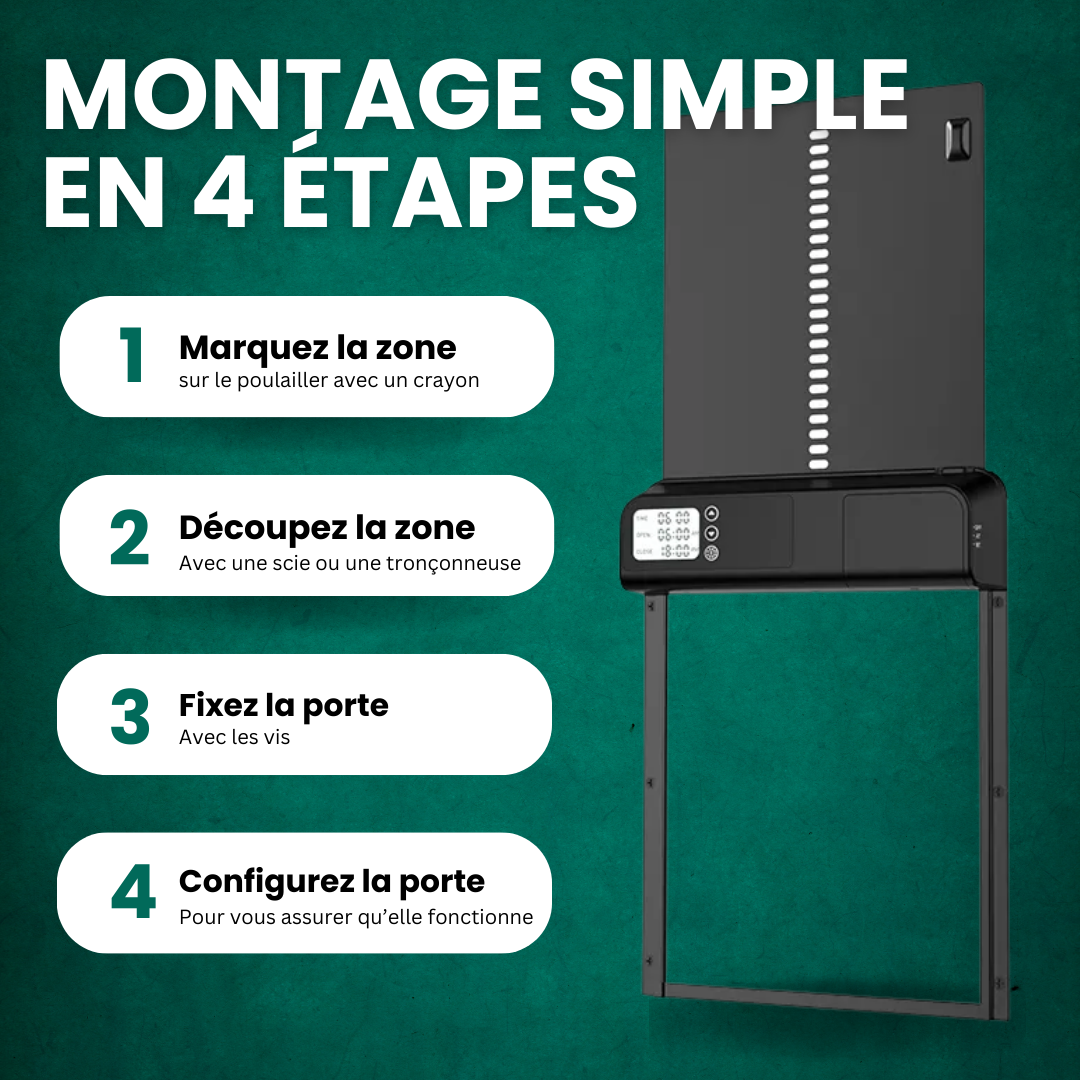 Porte Poulailler Automatique